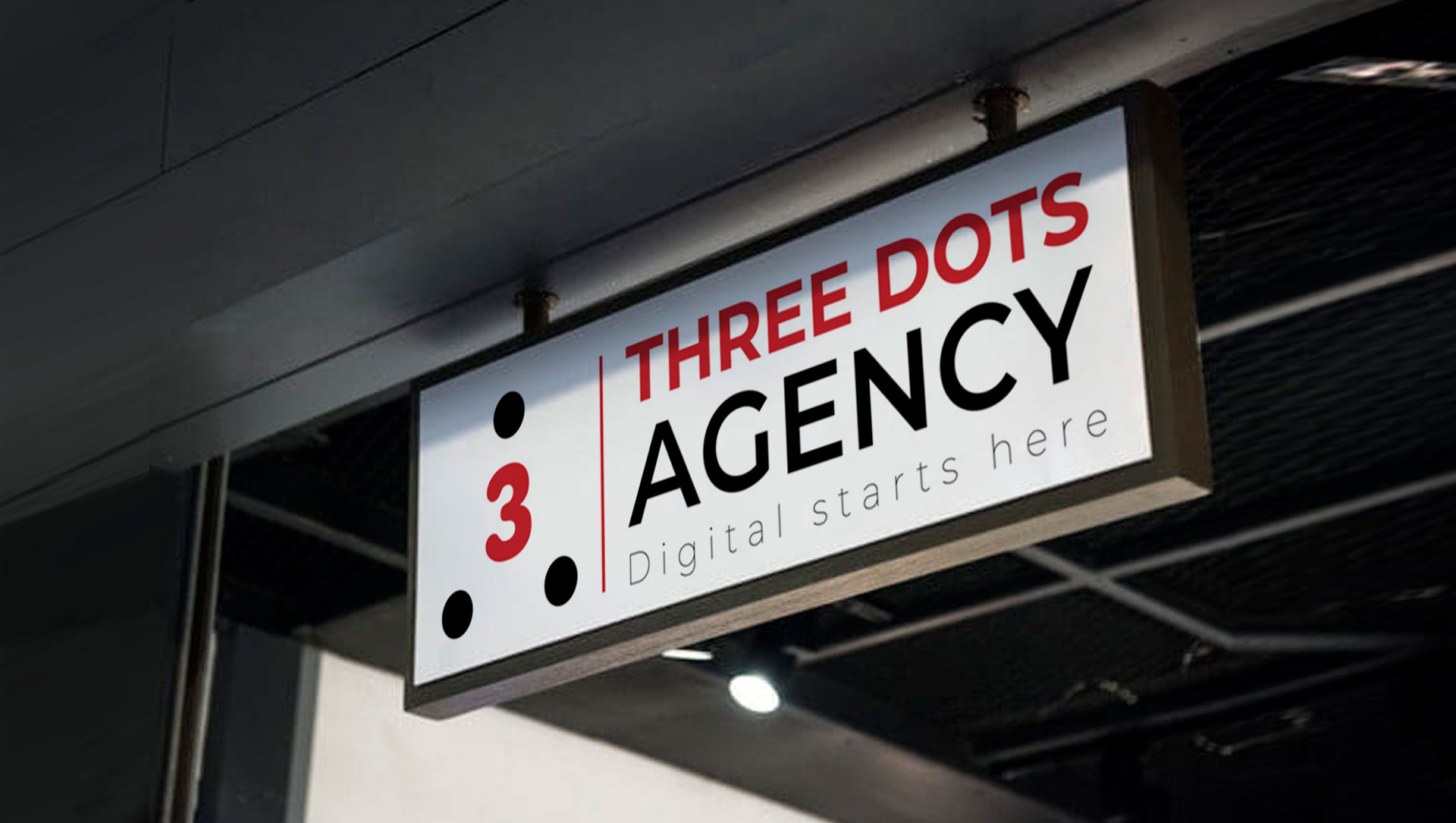 Three Dots Agency - billboard